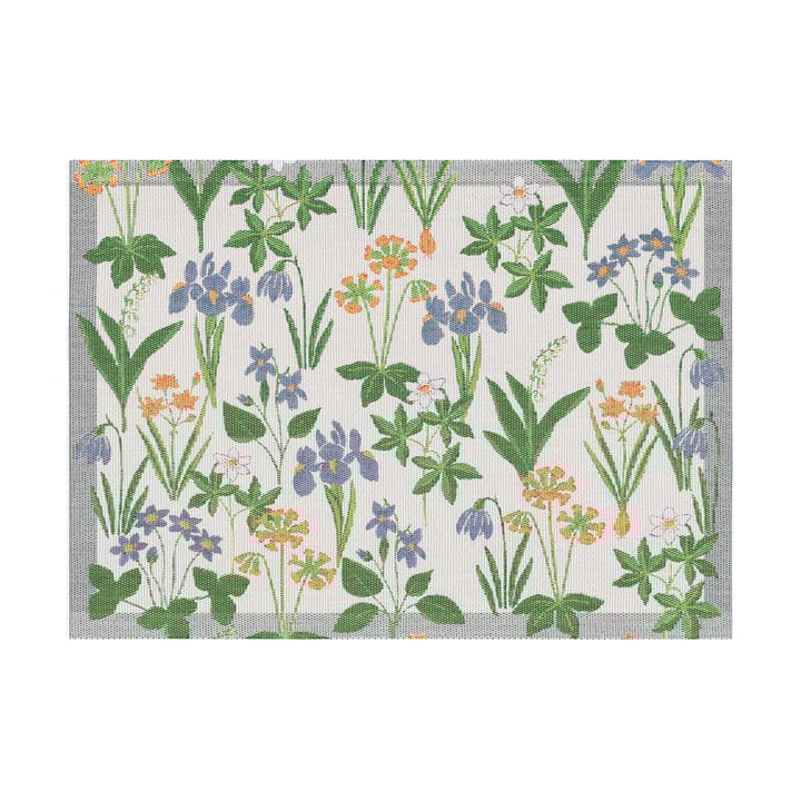 솔 블루 테이블 매트 35x48 cm - Multi - Ekelund Linneväveri | 에켈룬드 린네바베리