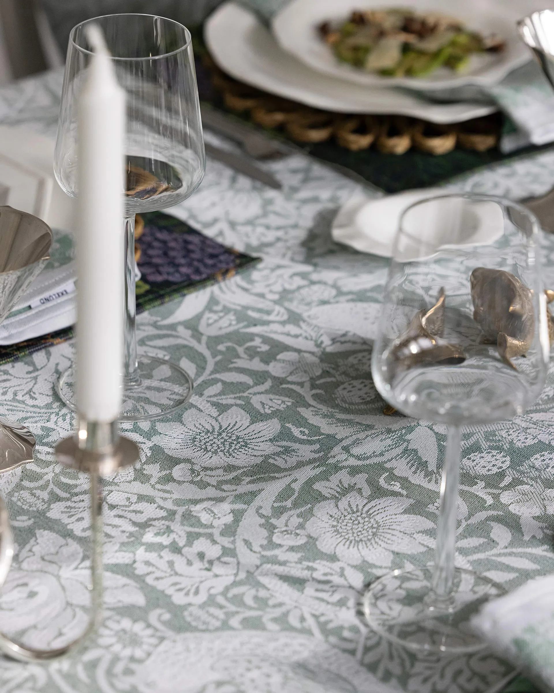 톰테모테 테이블매트 35x48 cm, Multi Ekelund Linneväveri | 에켈룬드 린네바베리