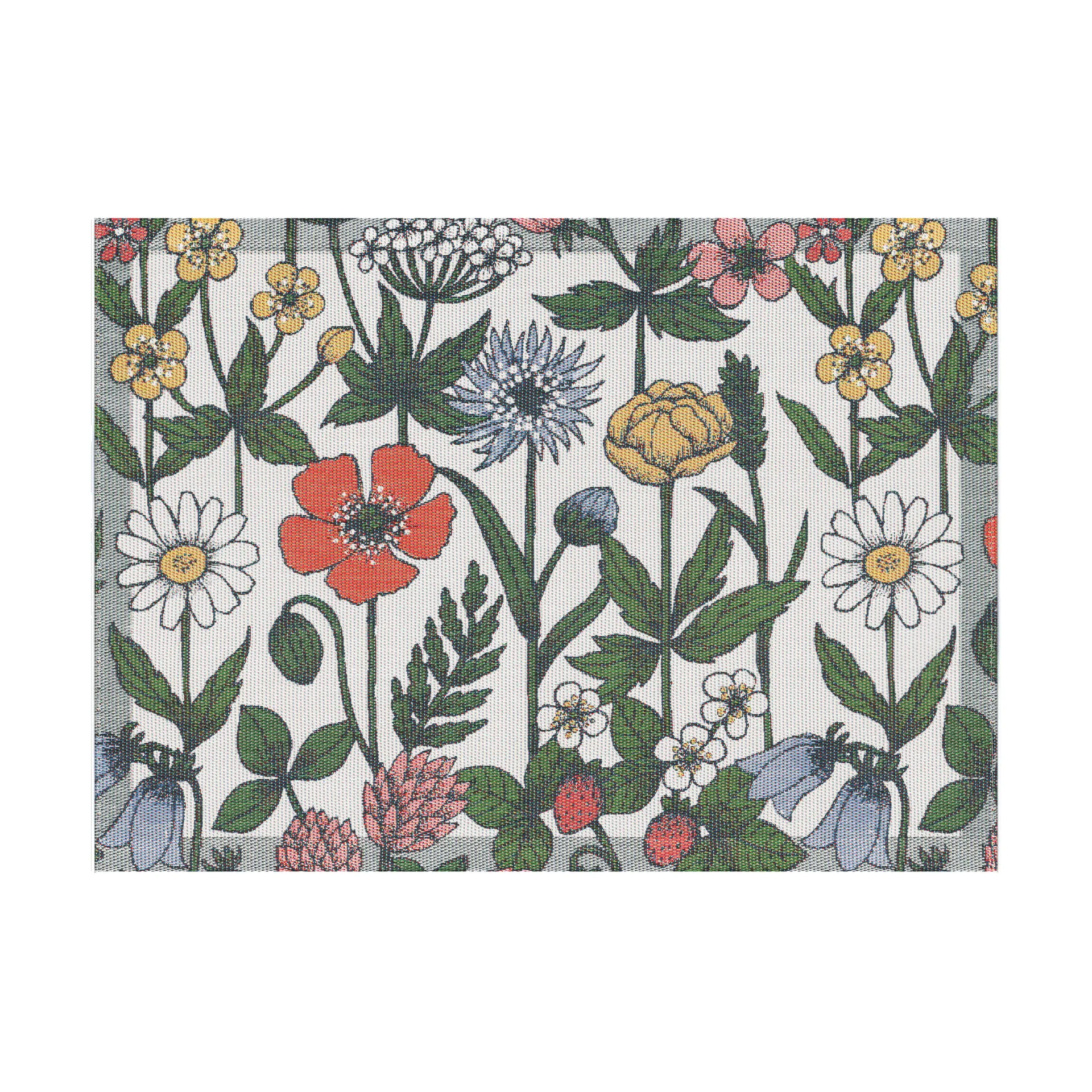 와일드플라워 테이블매트 35x48 cm, Multi Ekelund Linneväveri | 에켈룬드 린네바베리