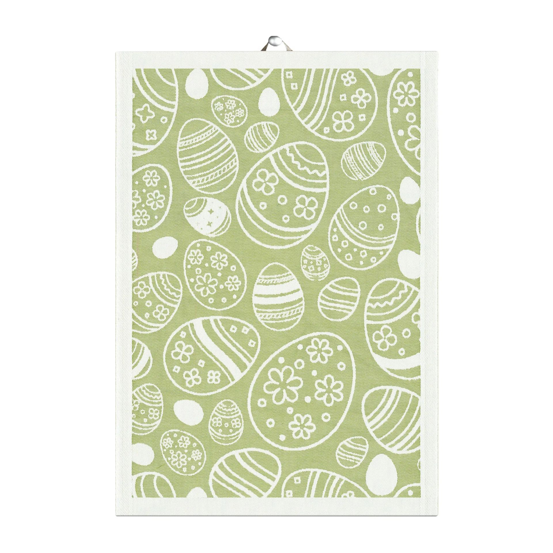 이스터 에그 주방 타올 35x50 cm, Green Ekelund Linneväveri | 에켈룬드 린네바베리