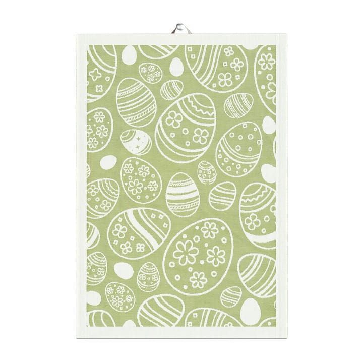 이스터 에그 주방 타올 35x50 cm - Green - Ekelund Linneväveri | 에켈룬드 린네바베리