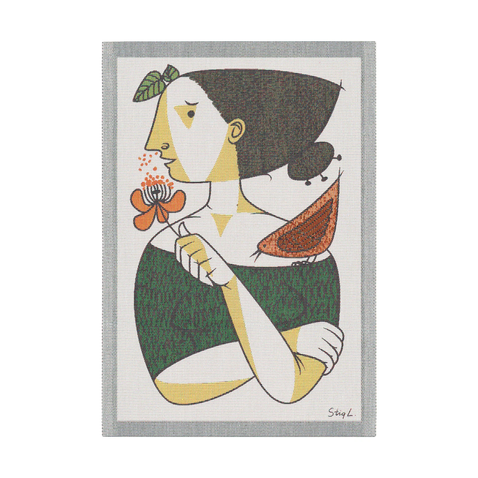 카라크타르 주방 타올 35x50 cm, Multi Ekelund Linneväveri | 에켈룬드 린네바베리