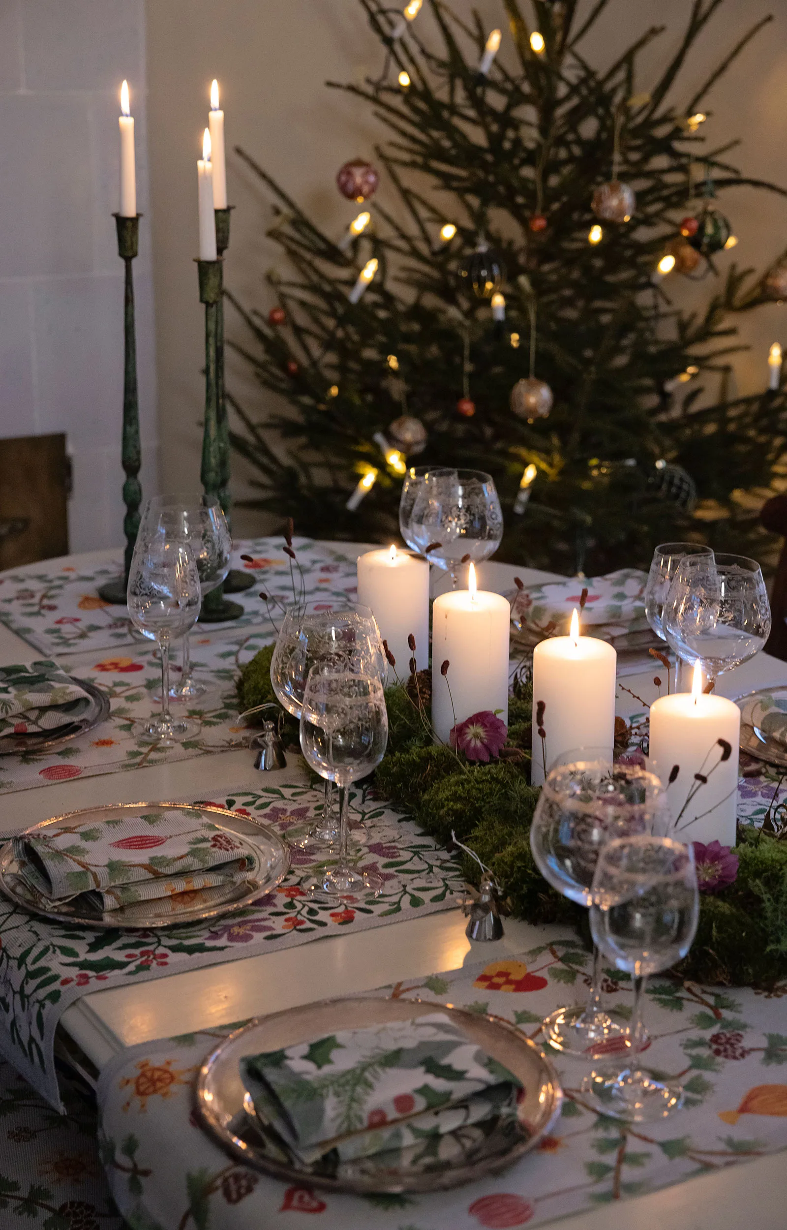 율레프뢰이드 주방 타올 35x50 cm, Multi Ekelund Linneväveri | 에켈룬드 린네바베리