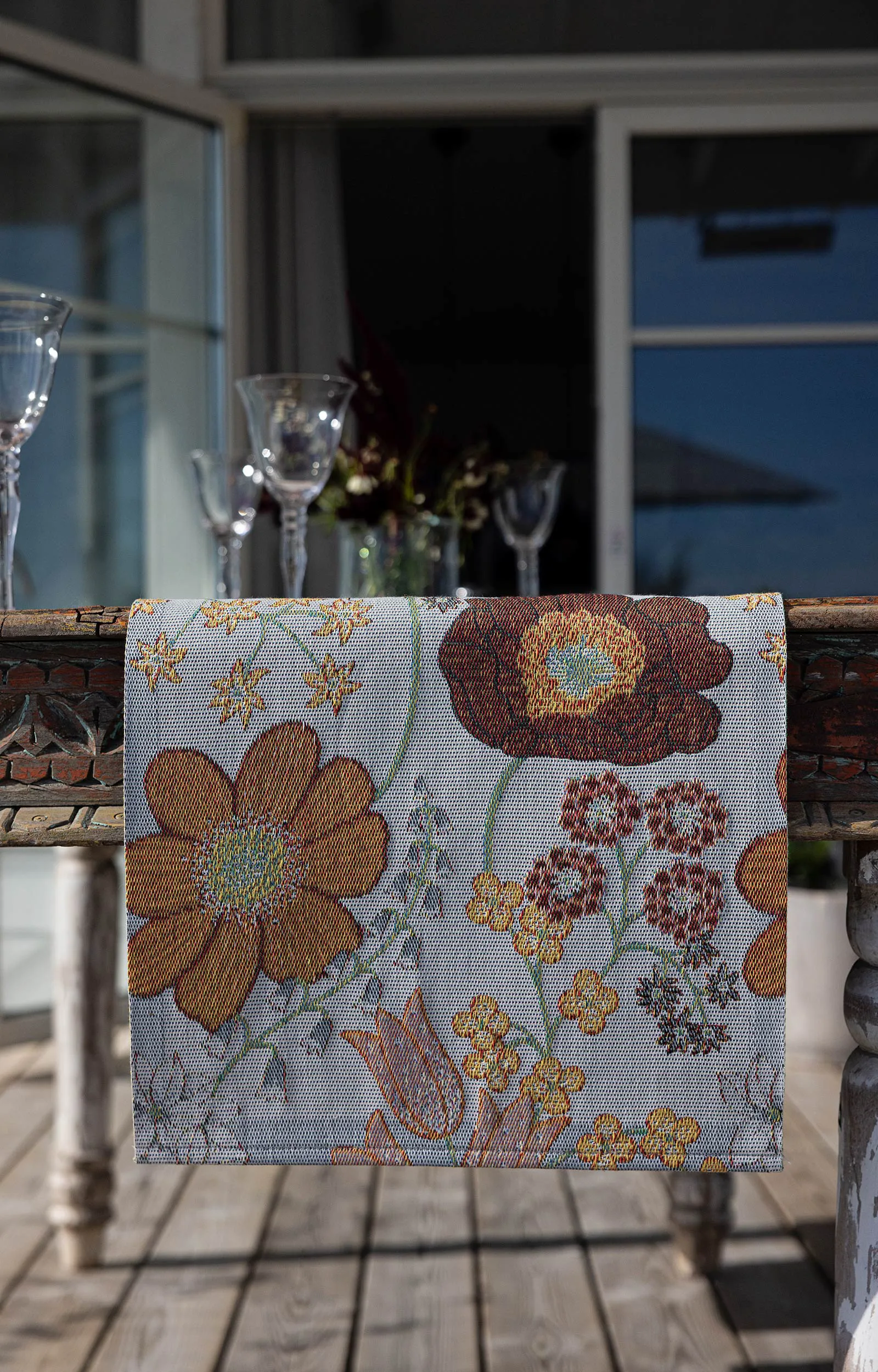 크벨스블롬 주방 타올 35x50 cm, Multi Ekelund Linneväveri | 에켈룬드 린네바베리