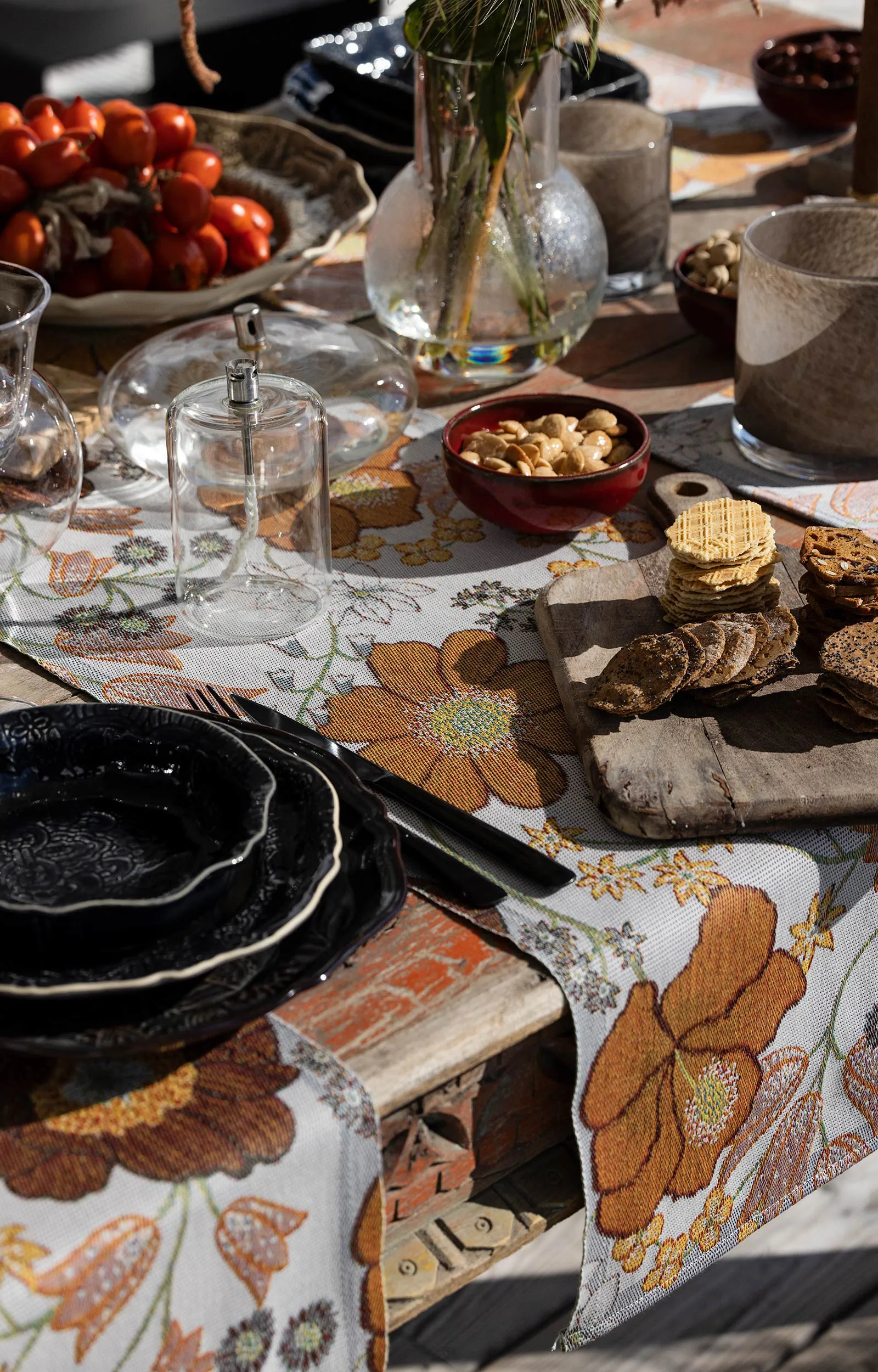 크벨스블롬 주방 타올 35x50 cm, Multi Ekelund Linneväveri | 에켈룬드 린네바베리