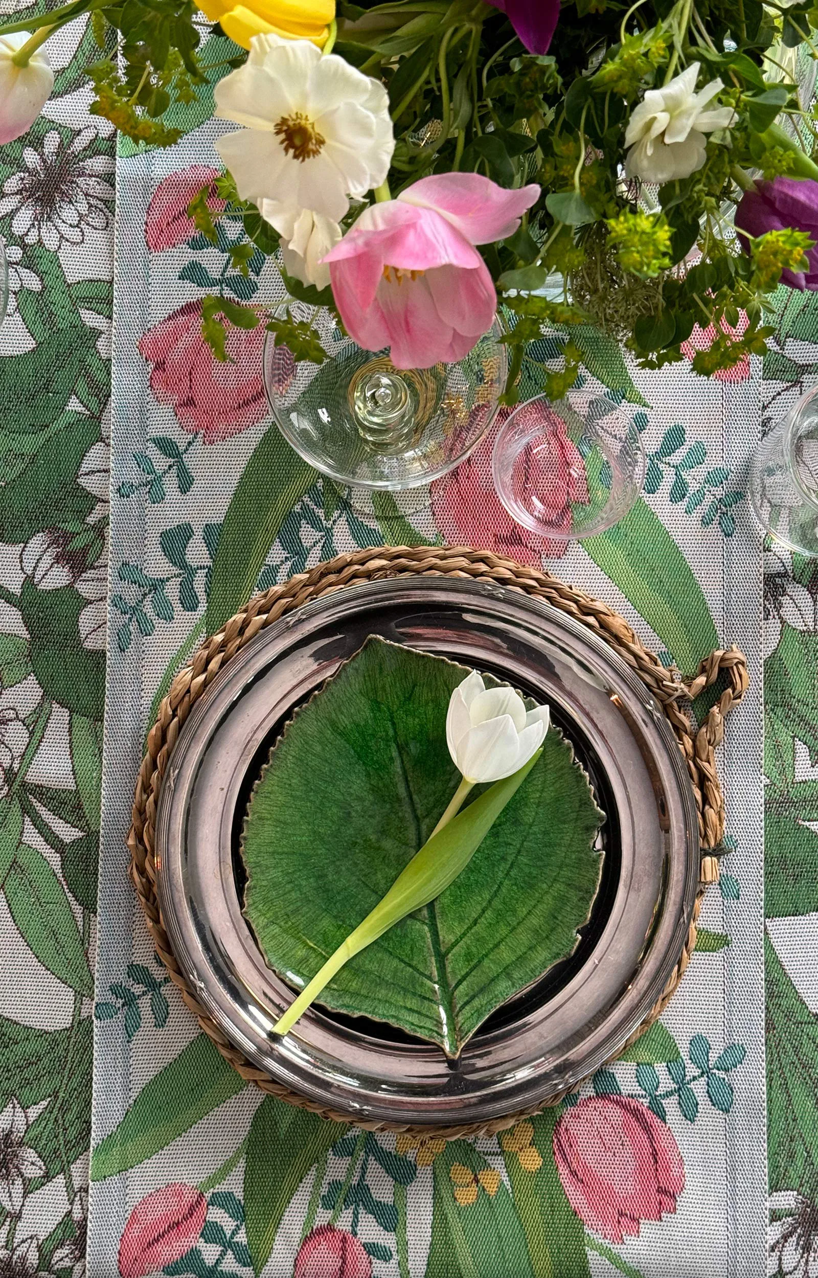 튤판룬드 키친 타월 35x50 cm, Multi Ekelund Linneväveri | 에켈룬드 린네바베리