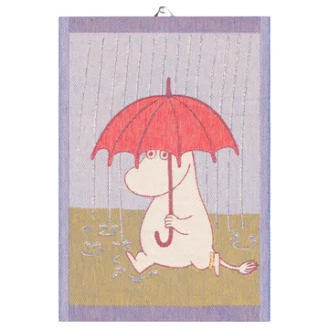 무민 키친 패브릭 35x50 cm - rain - Ekelund Linneväveri | 에켈룬드 린네바베리