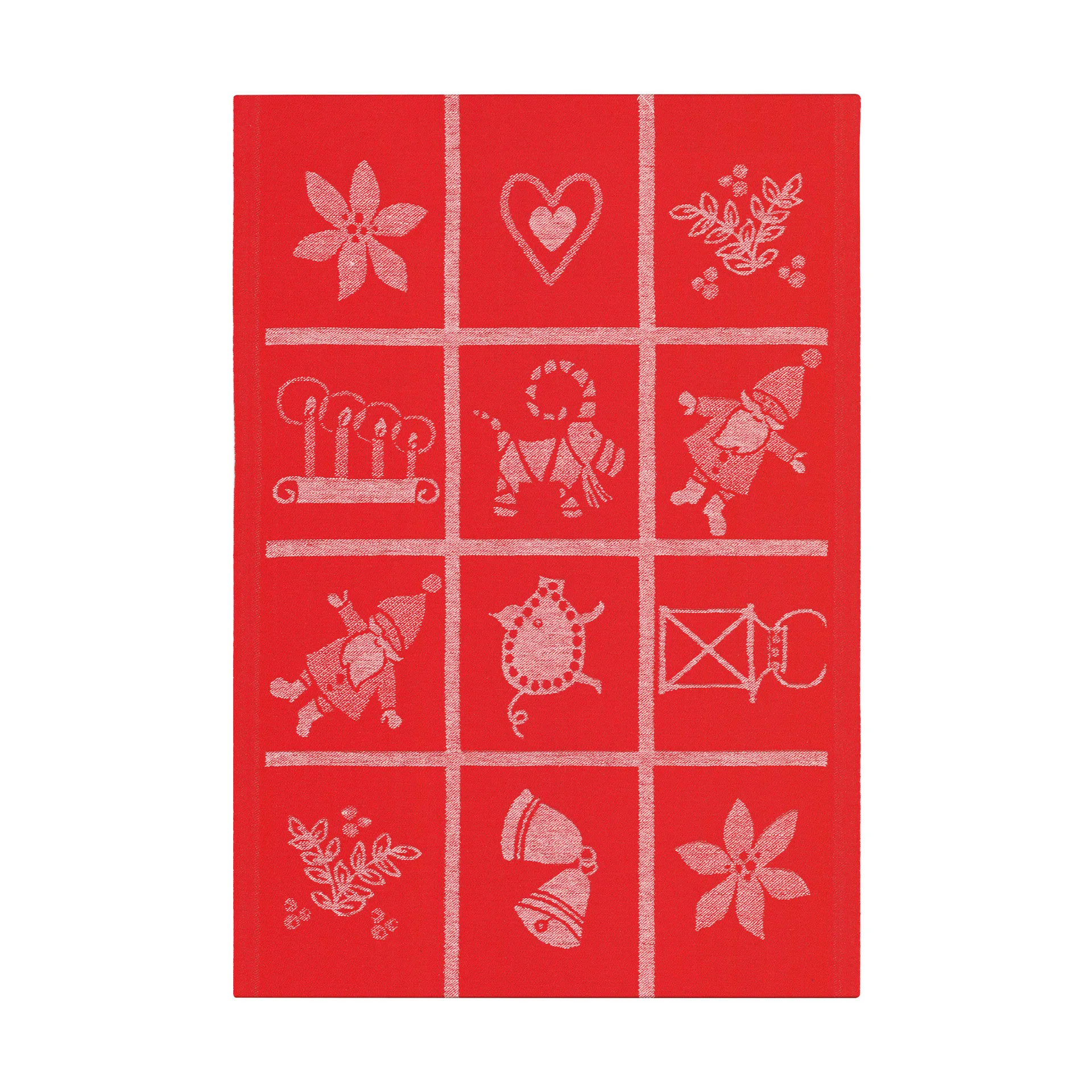 어드벤트루타 주방 타월 35x50 cm, Red Ekelund Linneväveri | 에켈룬드 린네바베리