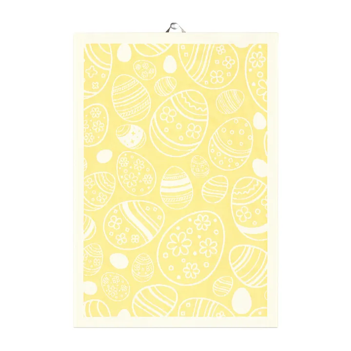 이스터 에그 주방 타올 35x50 cm - Yellow - Ekelund Linneväveri | 에켈룬드 린네바베리