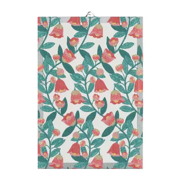 웨이브플라워 키친 타월 - 35x50 cm - Ekelund Linneväveri | 에켈룬드 린네바베리