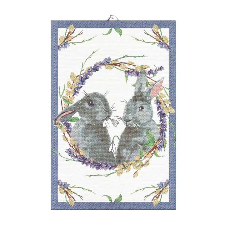 포레스트 산토끼 주방 타올 40x60 cm - Multi - Ekelund Linneväveri | 에켈룬드 린네바베리