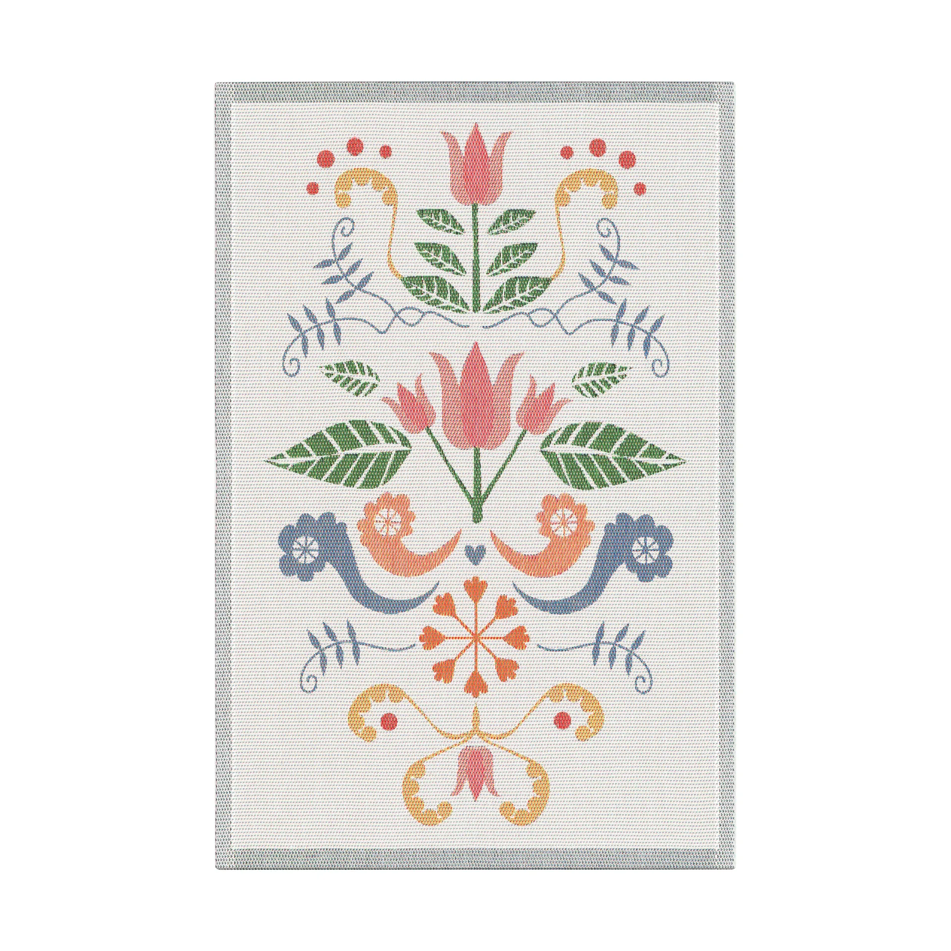 린다스 툴팬 주방 타월 40x60 cm, Pink-grey Ekelund Linneväveri | 에켈룬드 린네바베리