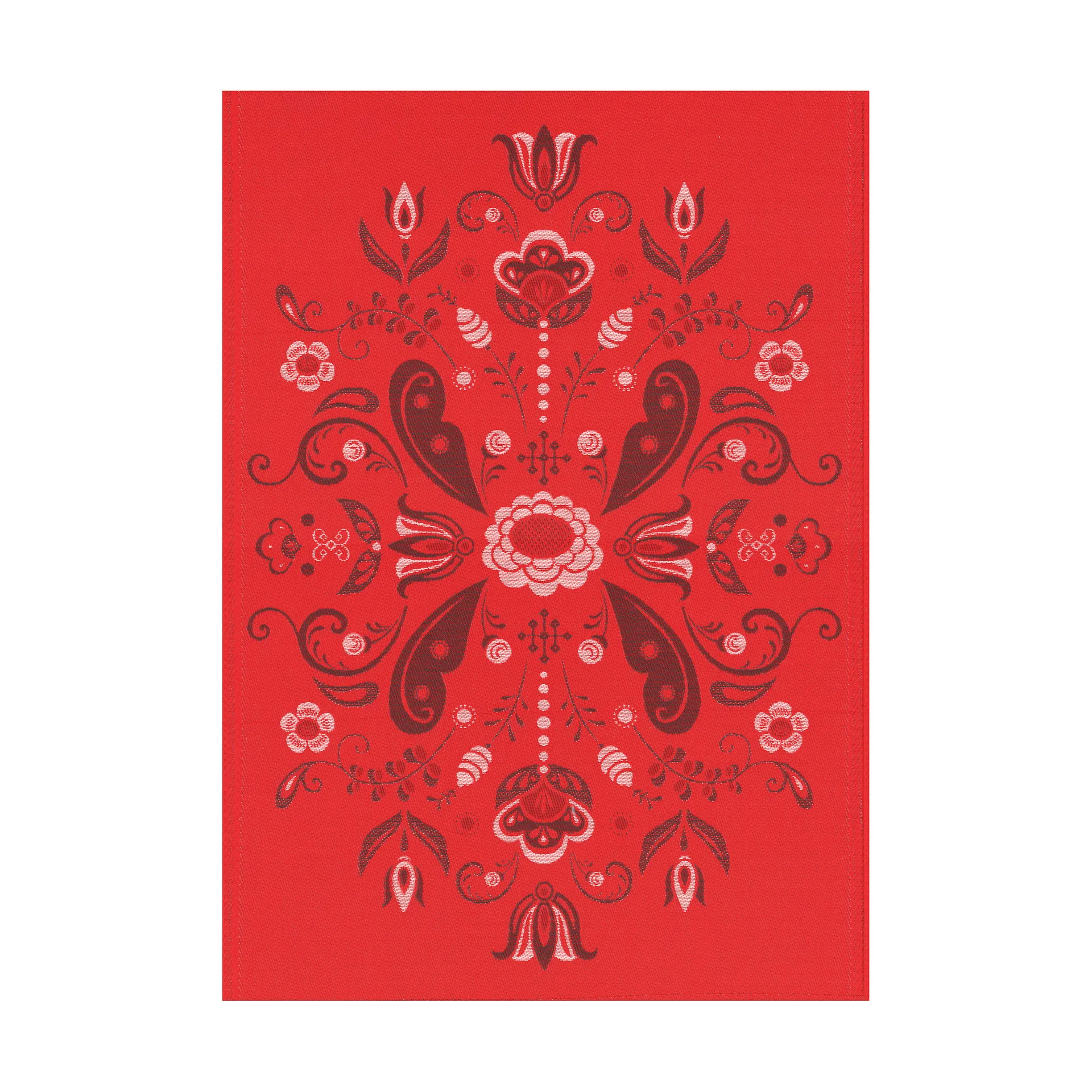 토플리칸 키친 타월 48x70 cm, Red Ekelund Linneväveri | 에켈룬드 린네바베리