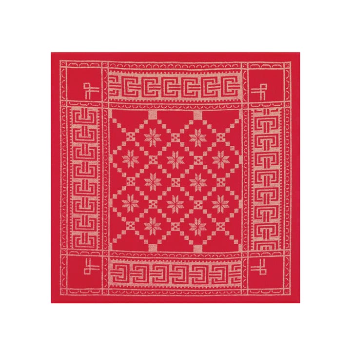장미꽃 냅킨 - 50x50 cm - Ekelund Linneväveri | 에켈룬드 린네바베리