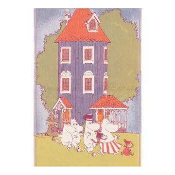 무민 어린이용 스로우 72x105 cm - moomin house - Ekelund Linneväveri | 에켈룬드 린네바베리