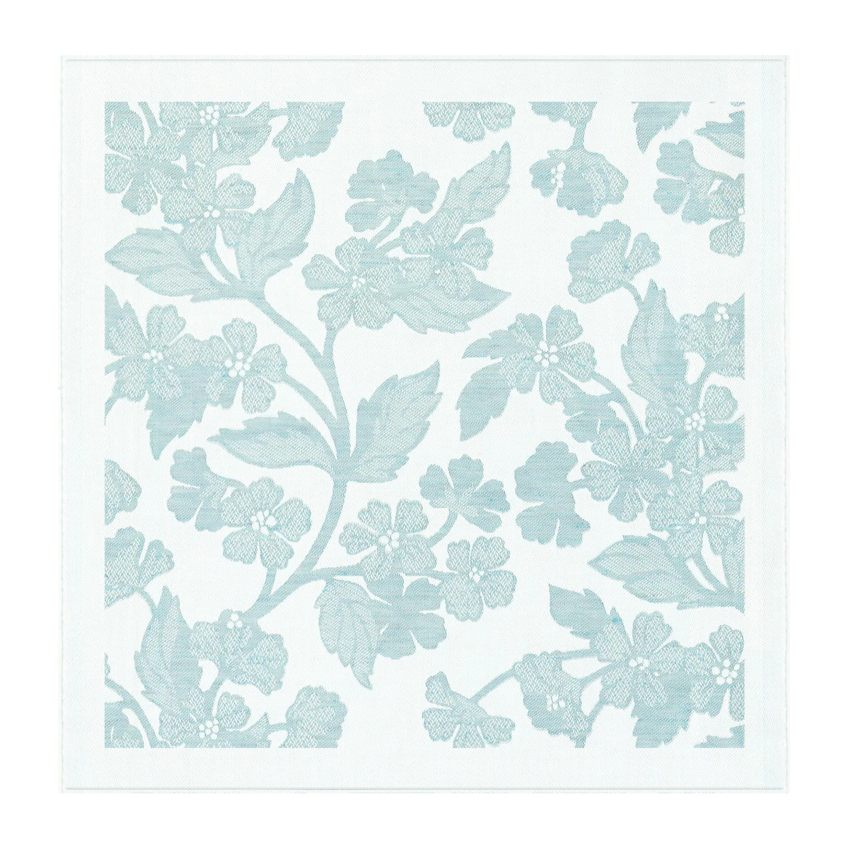 Blomranka 냅킨 35x35 cm, Light green Ekelund Linneväveri | 에켈룬드 린네바베리