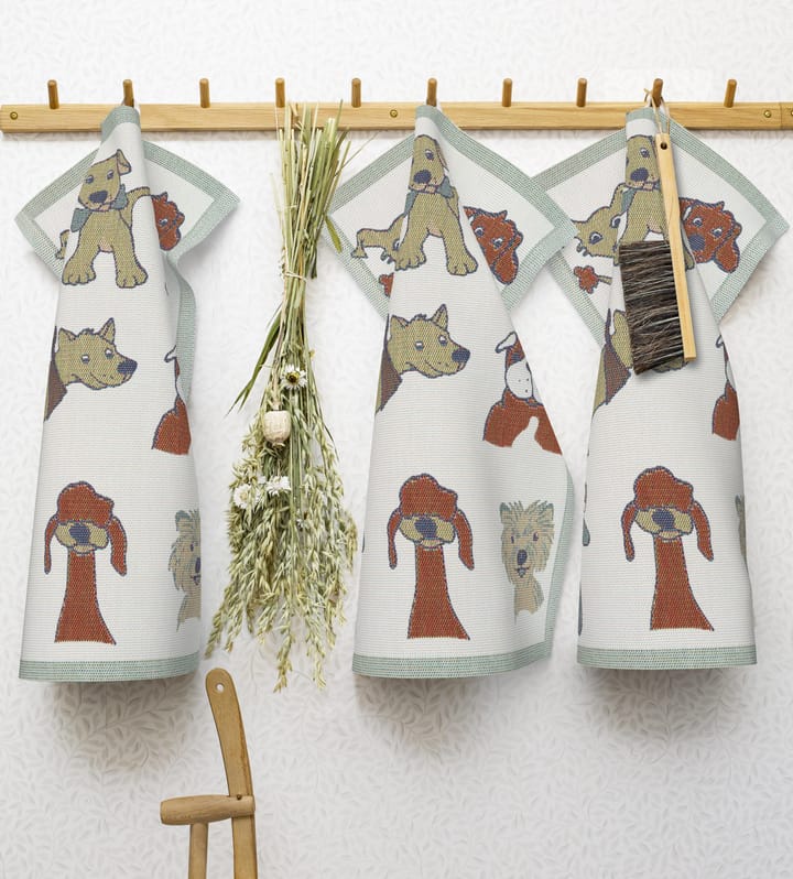 Dogs 키친 타월, 40x60 cm Ekelund Linneväveri | 에켈룬드 린네바베리