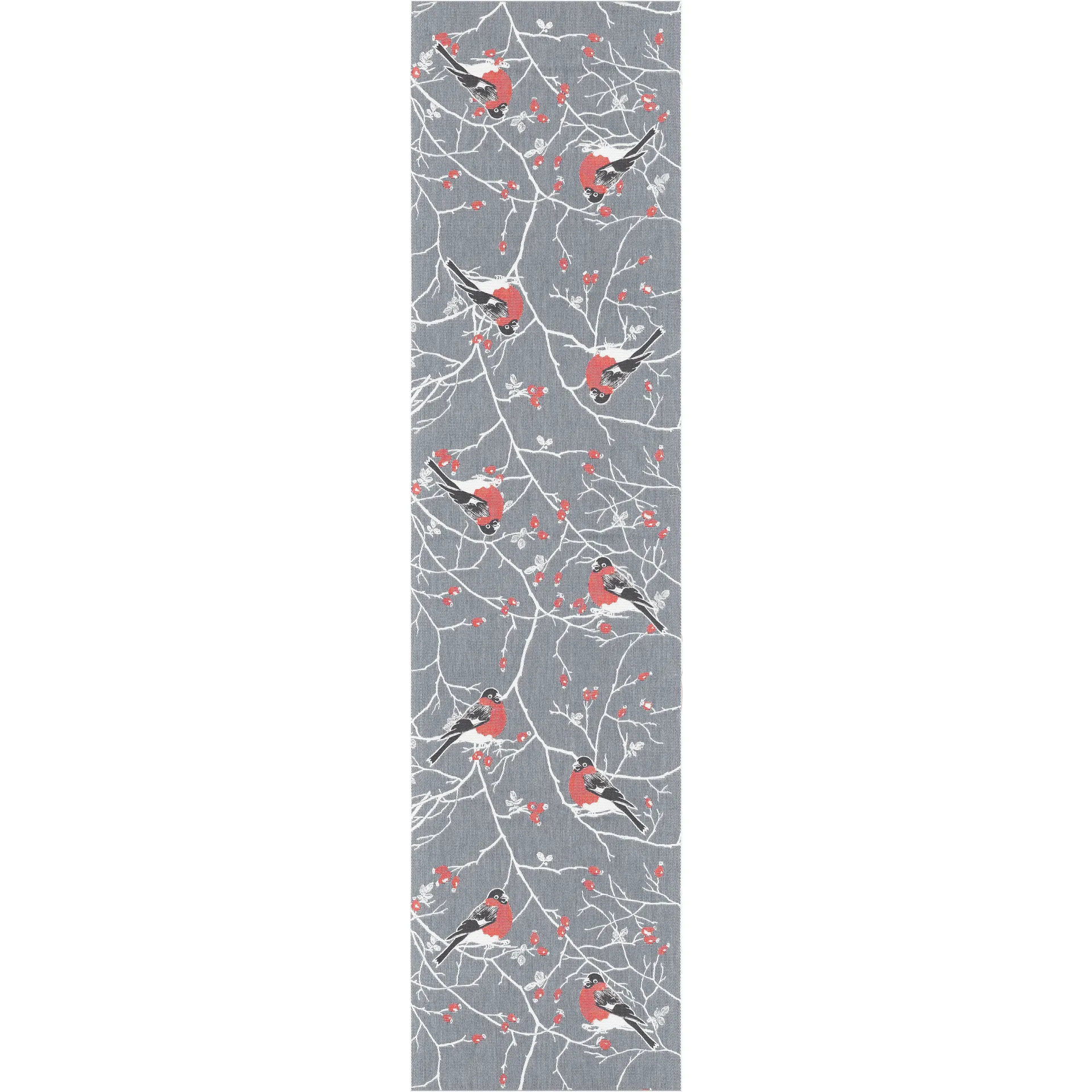 Frostkvist 테이블 러너 35x140 cm, grey Ekelund Linneväveri | 에켈룬드 린네바베리