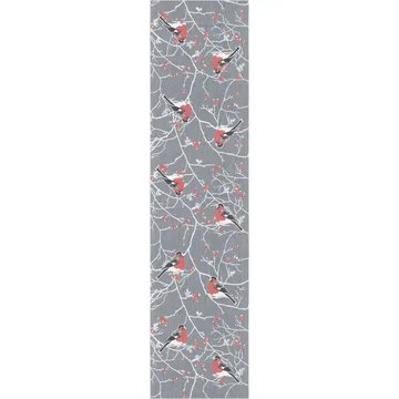 Frostkvist 테이블 러너 35x140 cm - grey - Ekelund Linneväveri | 에켈룬드 린네바베리