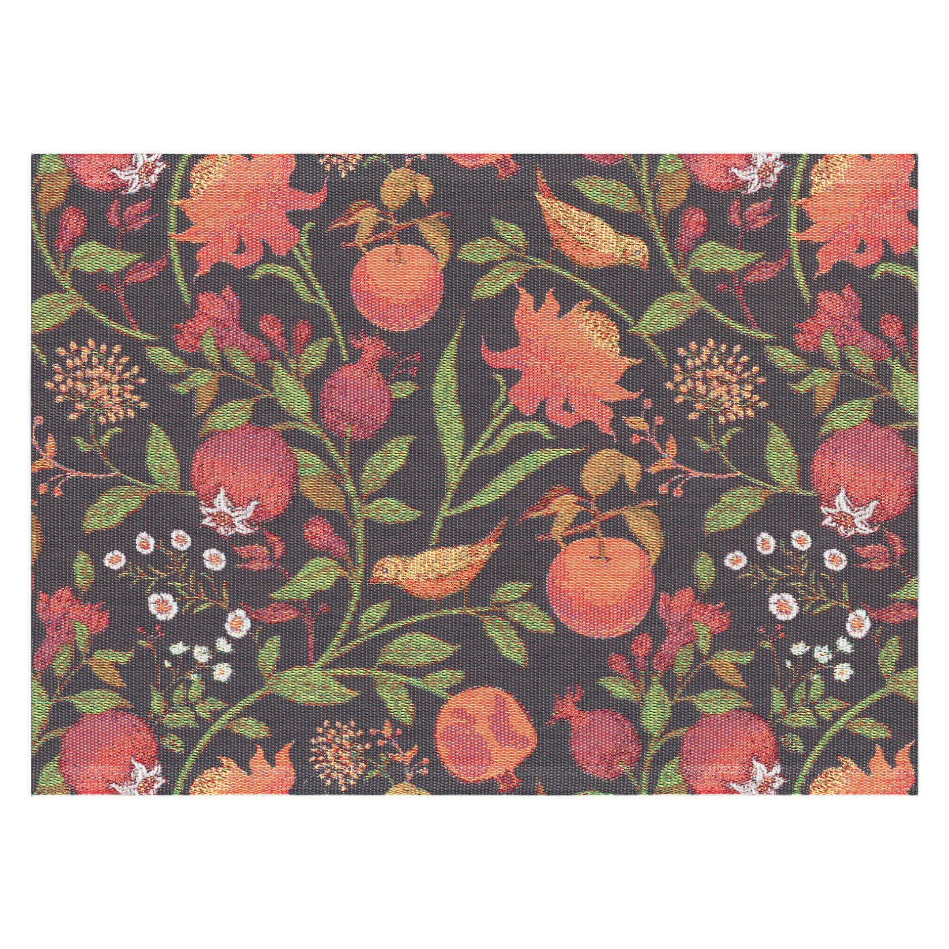 Fruktrik 테이블매트 35x48 cm, multi Ekelund Linneväveri | 에켈룬드 린네바베리