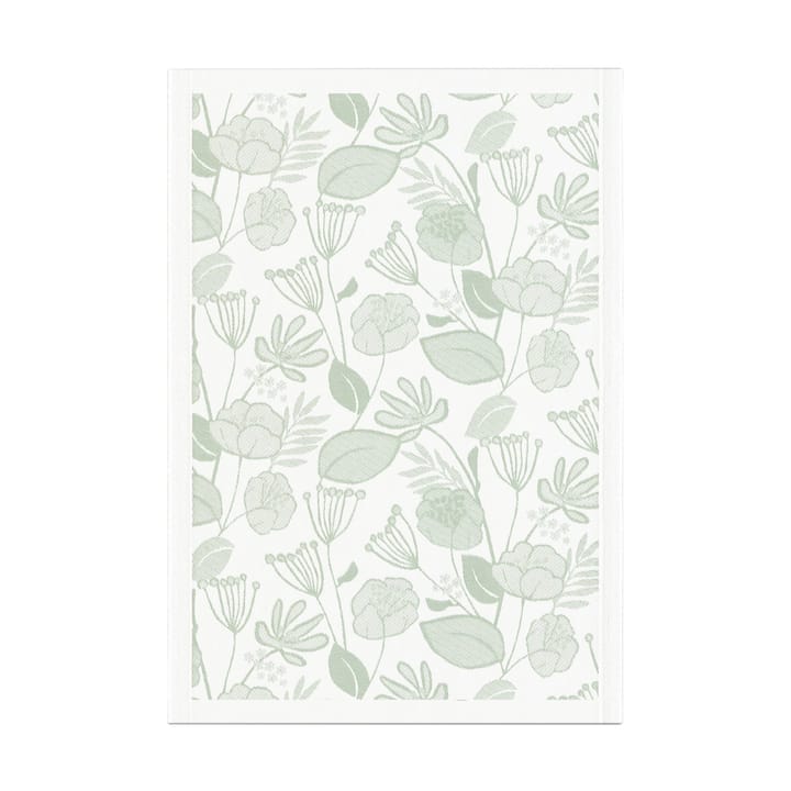 Grönska 주방 타월 35x50 cm - Green-white - Ekelund Linneväveri | 에켈룬드 린네바베리