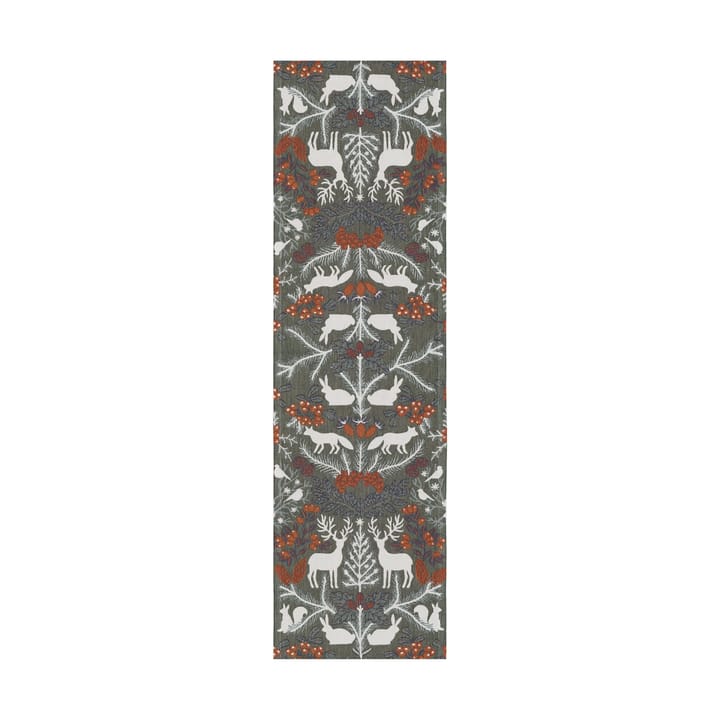 Hjortnäs 테이블 러너 35x120 cm - Grey - Ekelund Linneväveri | 에켈룬드 린네바베리