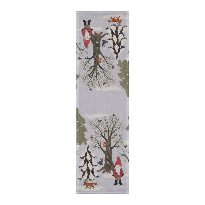 Julpromenad 테이블 러너 - 35x120 cm - Ekelund Linneväveri | 에켈룬드 린네바베리