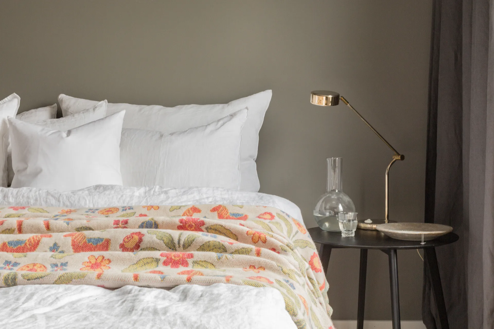 Kurbitsblom 코튼 스로우 140x170 cm, Multi Ekelund Linneväveri | 에켈룬드 린네바베리