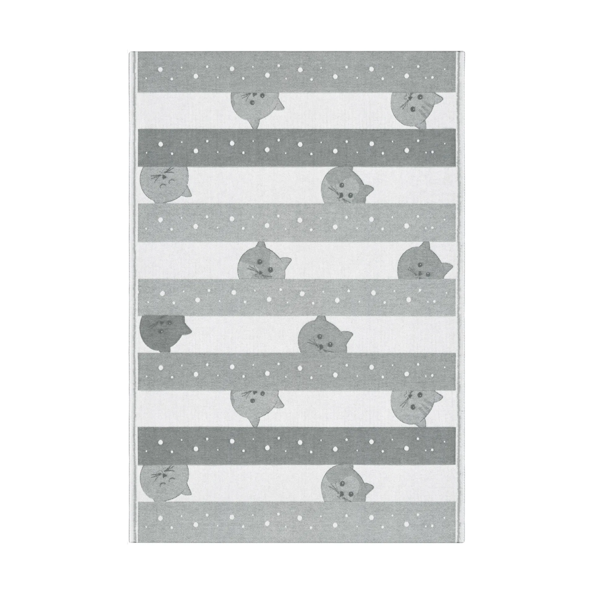 Peekaboo 베이비 담요 72x105 cm, Grey Ekelund Linneväveri | 에켈룬드 린네바베리