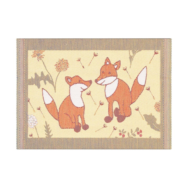 Rävar 행주 35x25 cm - Beige-orange - Ekelund Linneväveri | 에켈룬드 린네바베리