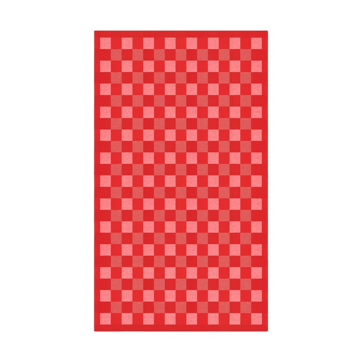 Schack 테이블 클로스 레드 - 150x300 cm - Ekelund Linneväveri | 에켈룬드 린네바베리