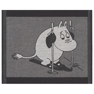 Skiing 디쉬 타올 28x35 cm - black - Ekelund Linneväveri | 에켈룬드 린네바베리