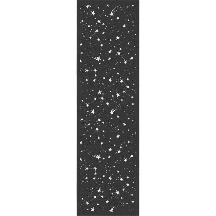 Stjärnfall 테이블 러너 35x120 cm - black - Ekelund Linneväveri | 에켈룬드 린네바베리