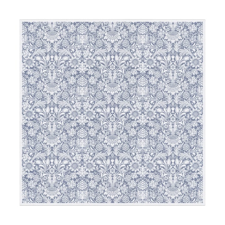 Sunflower 테이블클로스 150x150 cm - Blue - Ekelund Linneväveri | 에켈룬드 린네바베리