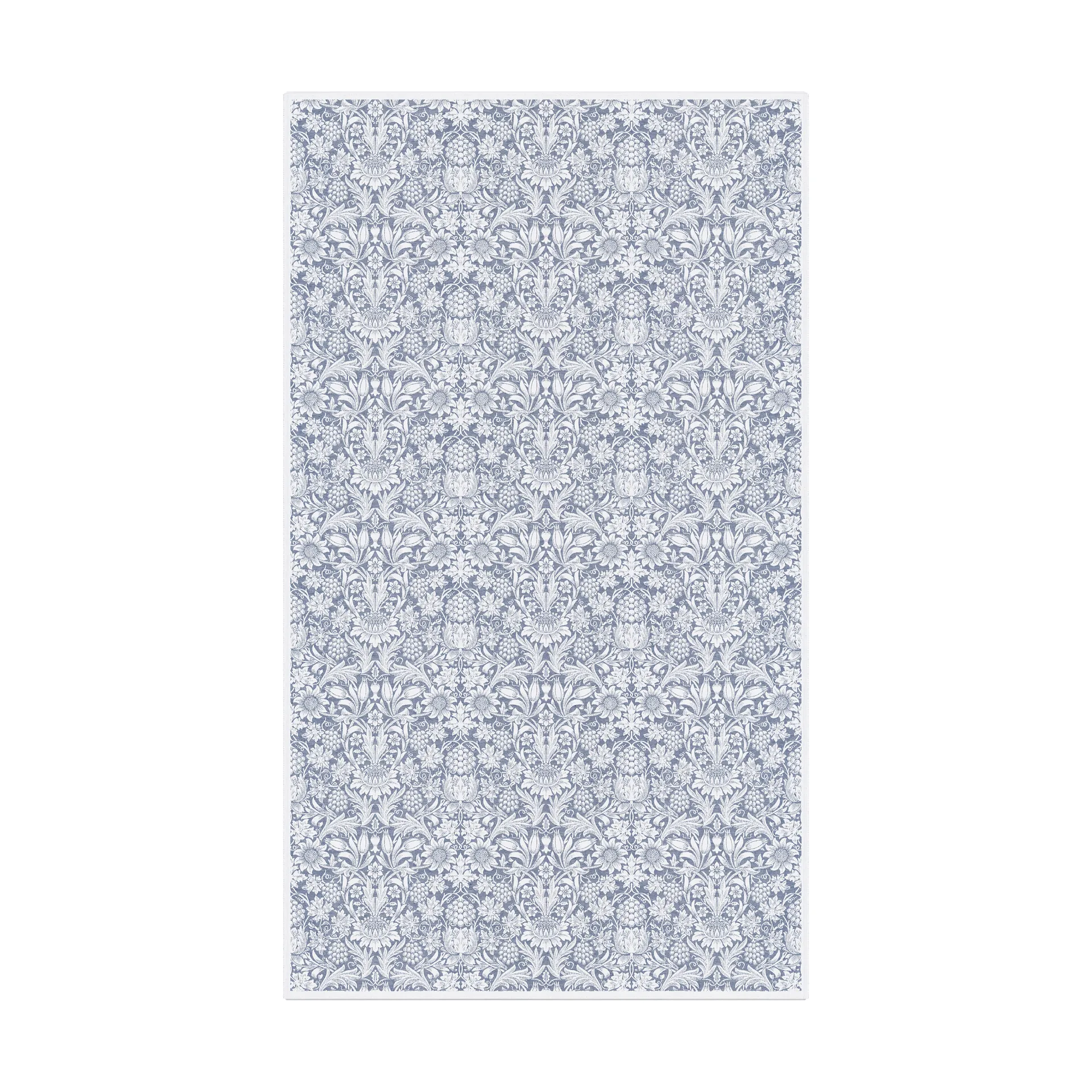 Sunflower 테이블클로스 150x250 cm, Blue Ekelund Linneväveri | 에켈룬드 린네바베리