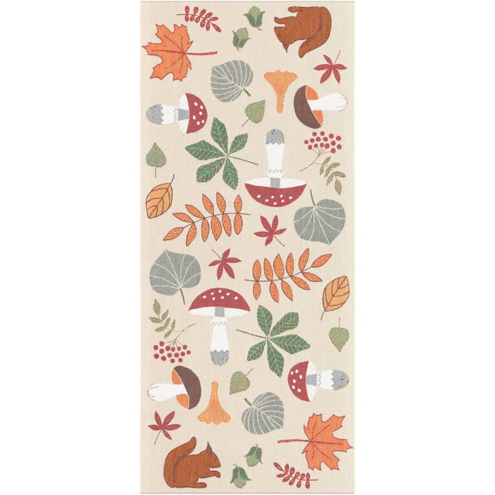 Svamplöv 테이블 러너 35x80 cm, multi Ekelund Linneväveri | 에켈룬드 린네바베리