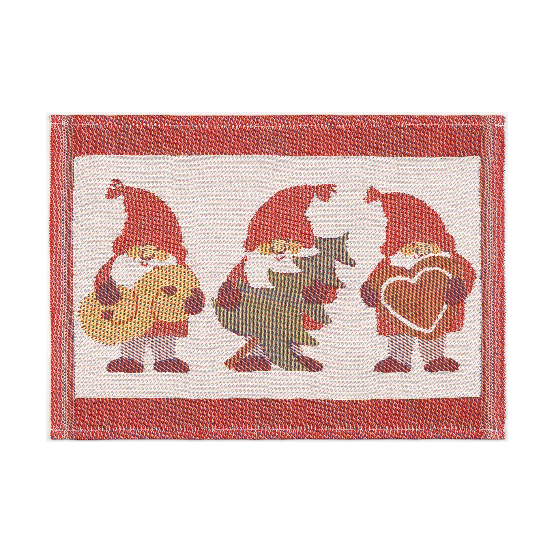 Tomtemys 행주 35x25 cm, Red Ekelund Linneväveri | 에켈룬드 린네바베리
