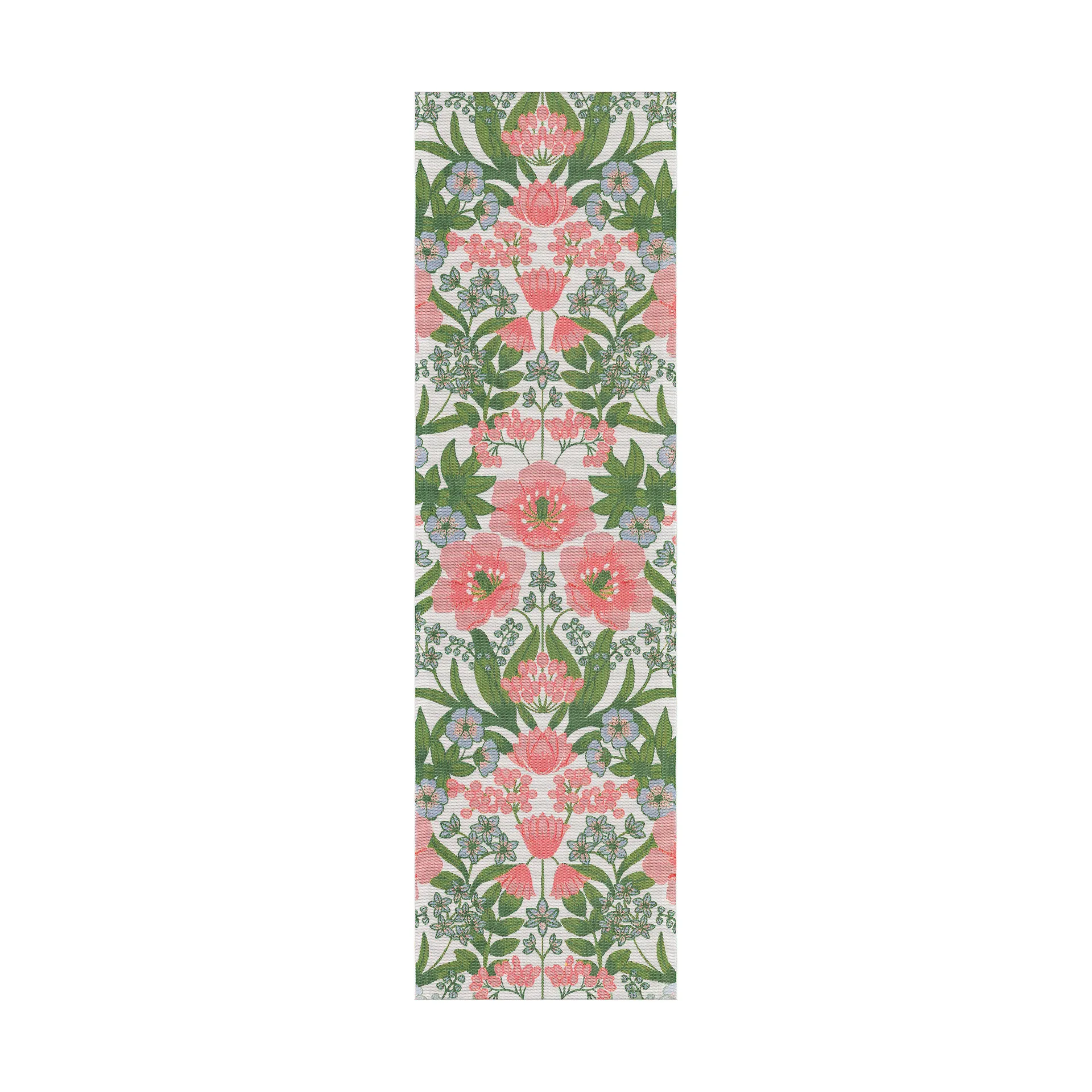 베티스 tulpaner 테이블 러너 35x120 cm, Pink-green Ekelund Linneväveri | 에켈룬드 린네바베리