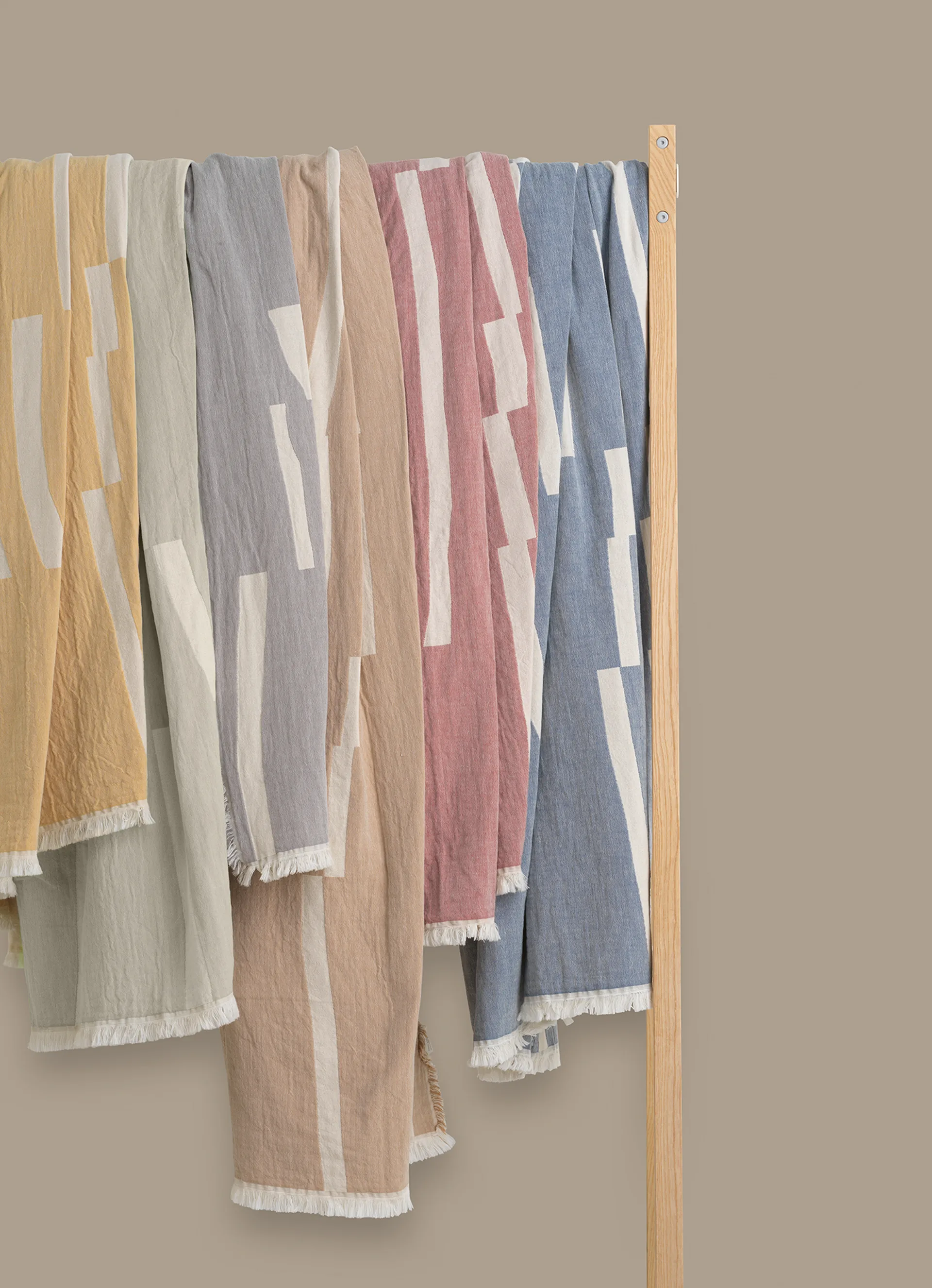 라임 그라스 스로우 130x180 cm, beige Elvang Denmark | 엘방덴마크