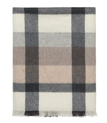 인터섹션 스로우 130x190 cm - camel-grey - Elvang Denmark | 엘방덴마크