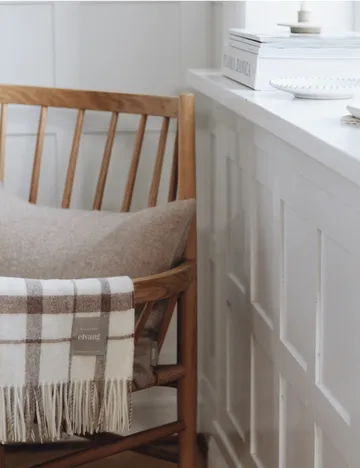 트위드 스로우 130x200 cm - Mocca - Elvang Denmark | 엘방덴마크