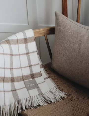 트위드 스로우 130x200 cm - Mocca - Elvang Denmark | 엘방덴마크