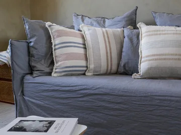 아이리스 쿠션 커버 50x50 cm - Beige-grey - Elvang Denmark | 엘방덴마크