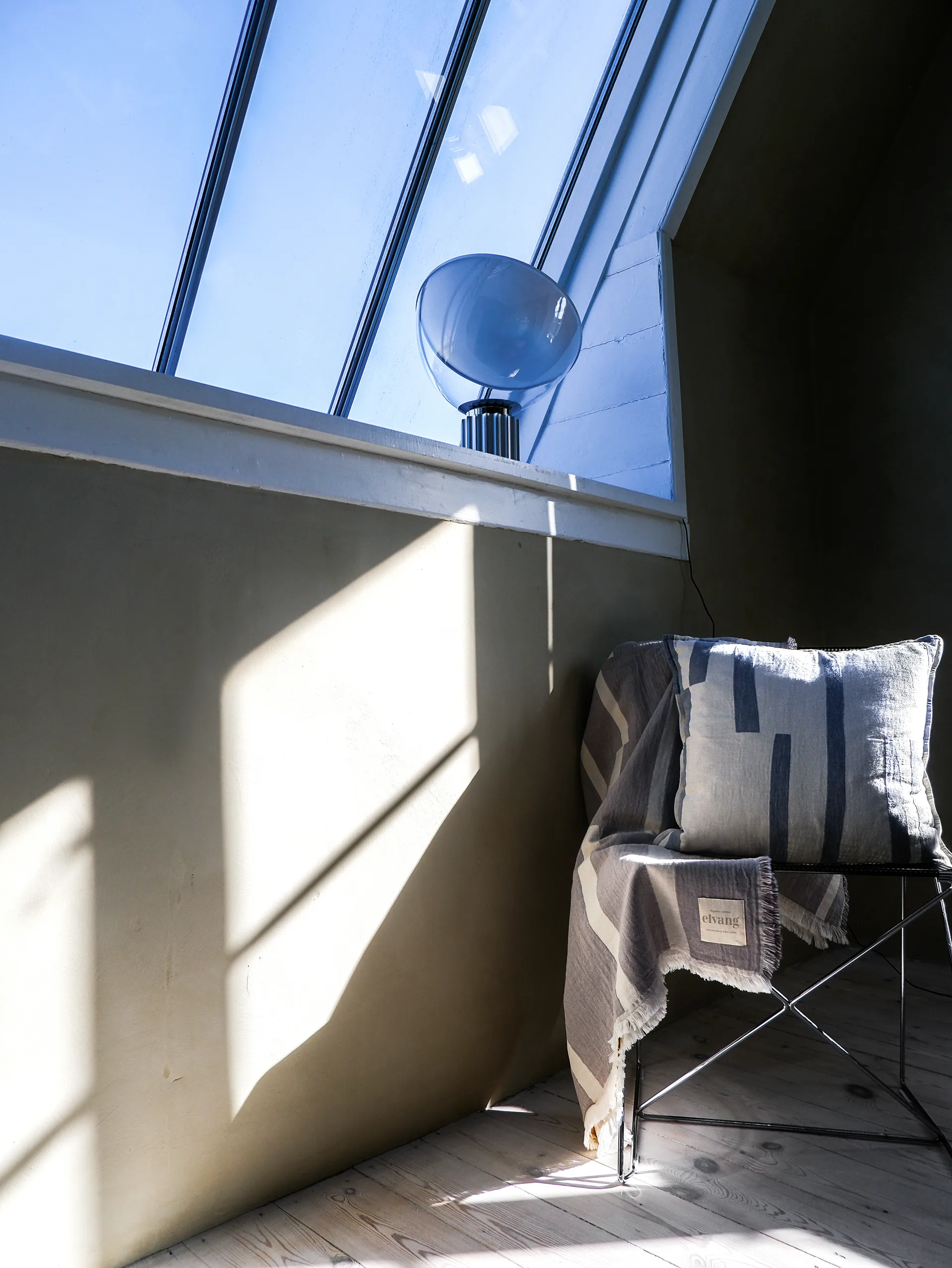 라임 그라스 쿠션 커버 50x50 cm, Grey Elvang Denmark | 엘방덴마크