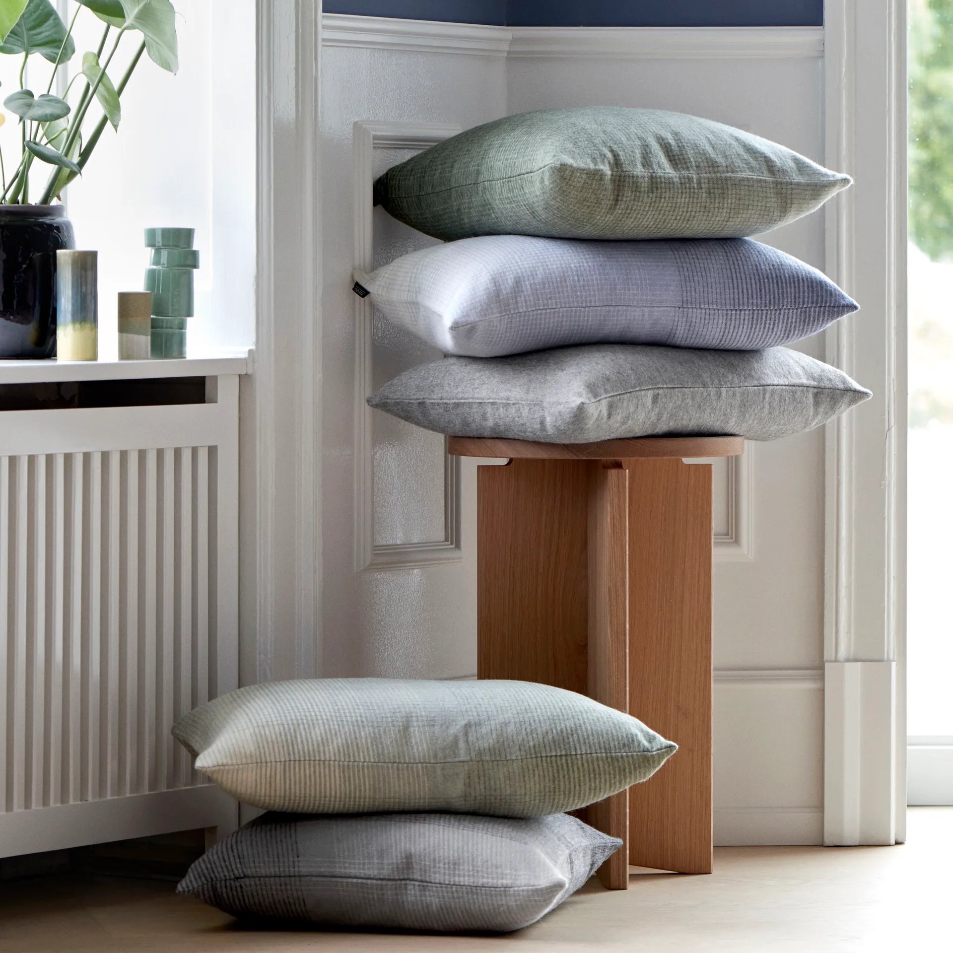 엘방 클래식 쿠션 커버 50x50 cm, light grey Elvang Denmark | 엘방덴마크