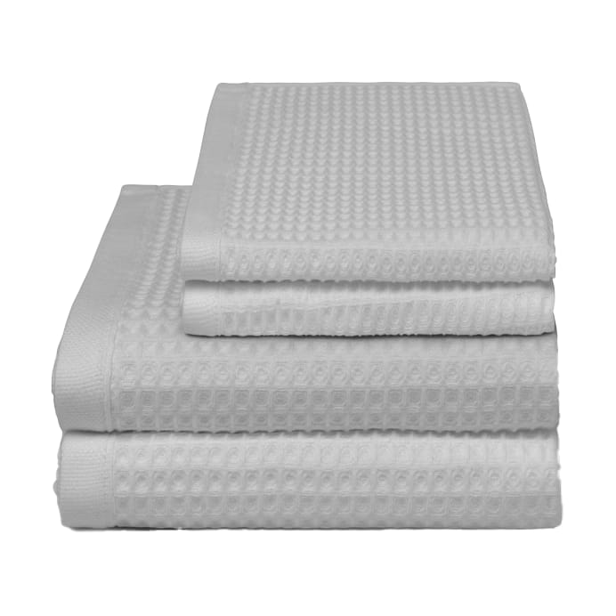와플 타월 50x70 cm, Light grey Elvang Denmark | 엘방덴마크
