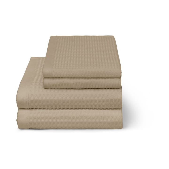 와플 타월 50x70 cm, Taupe Elvang Denmark | 엘방덴��마크