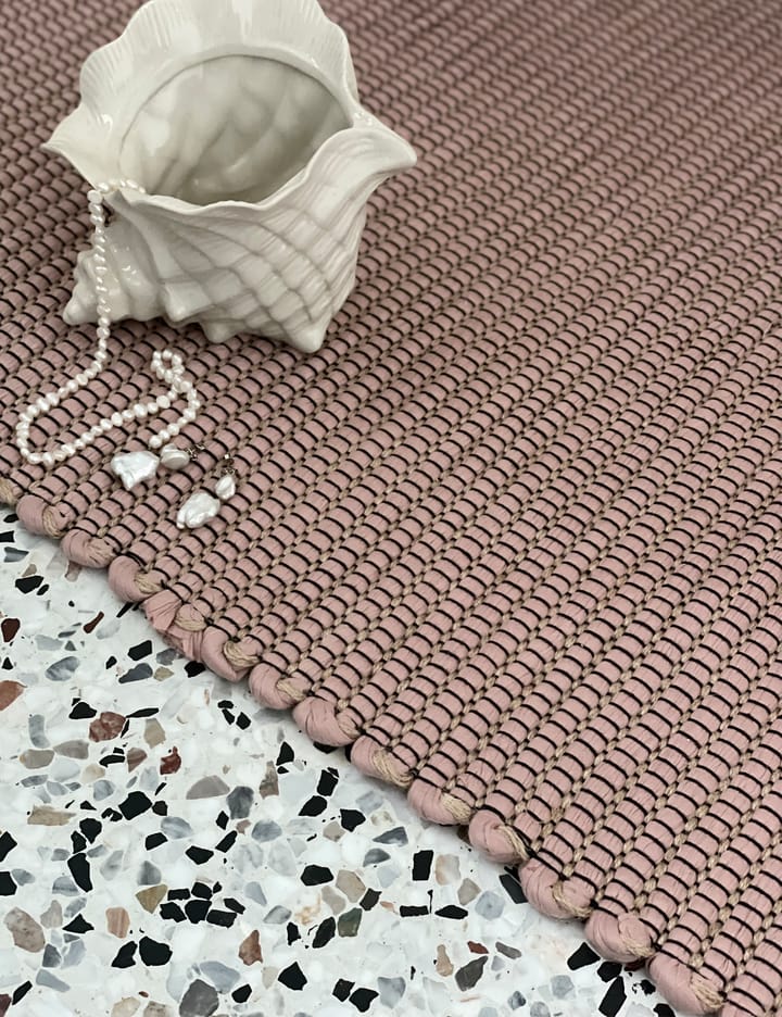 헤이즐넛 러그 60x180 cm, Light rose Elvang Denmark | 엘방덴마크