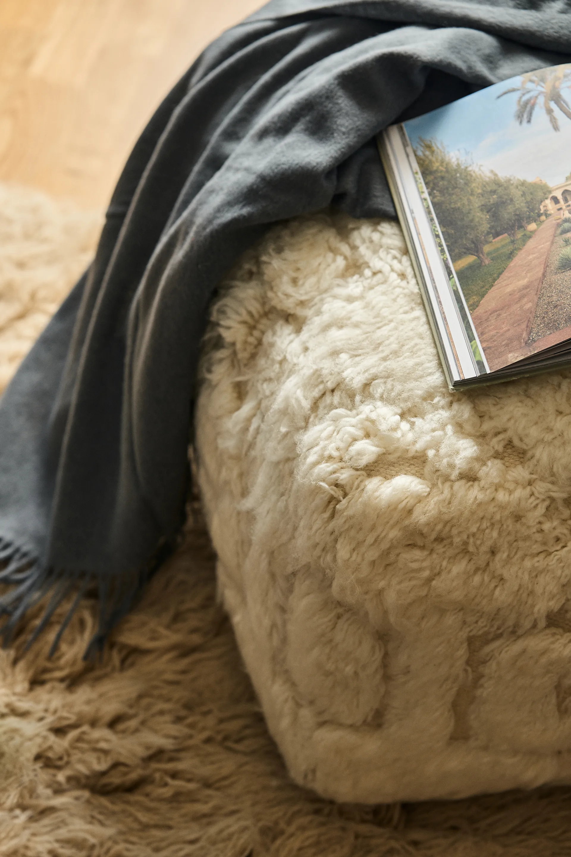 엘방 클래식 스로우, Grey-blue Elvang Denmark | 엘방덴마크