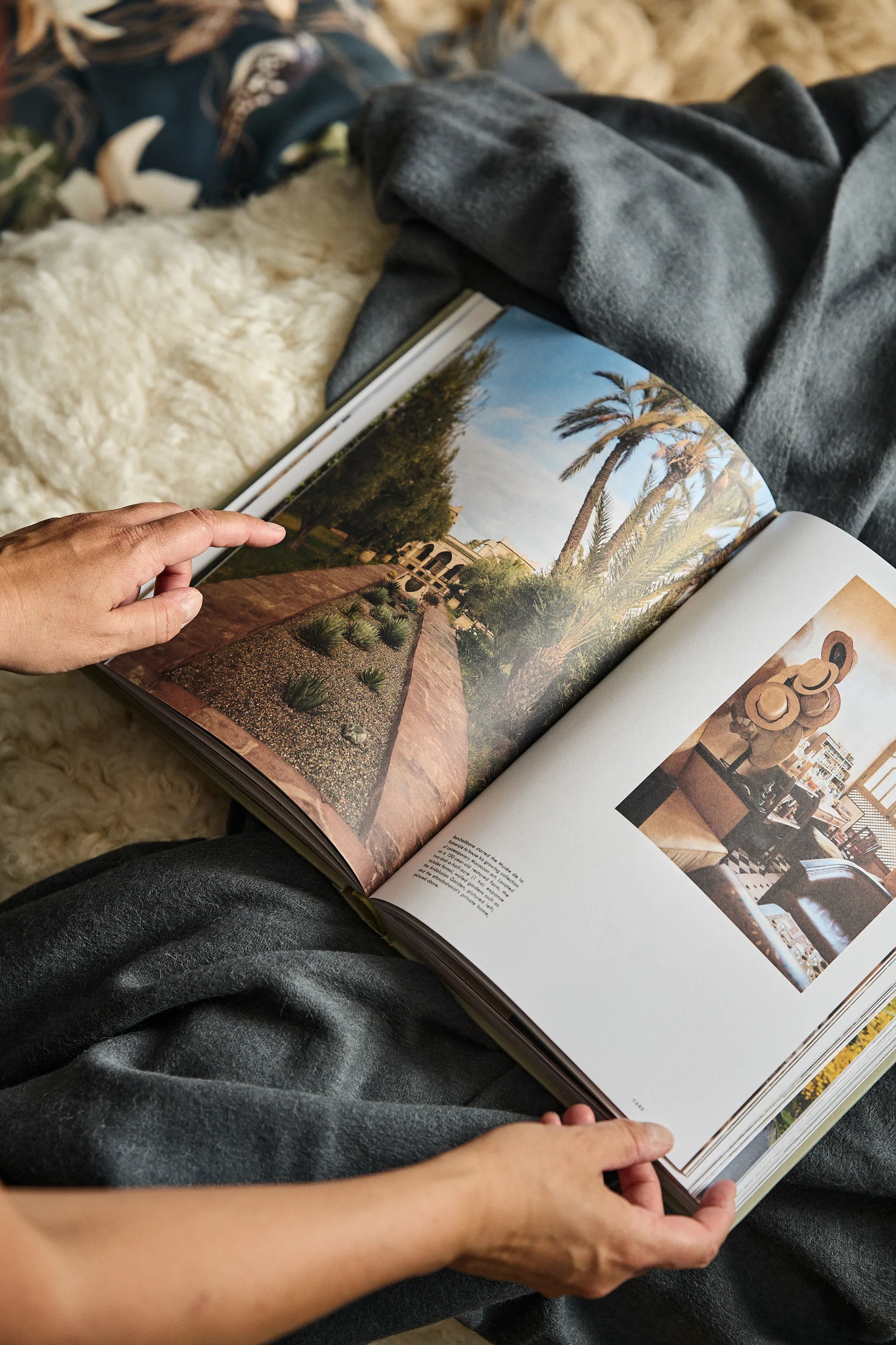 엘방 클래식 스로우, Grey-blue Elvang Denmark | 엘방덴마크